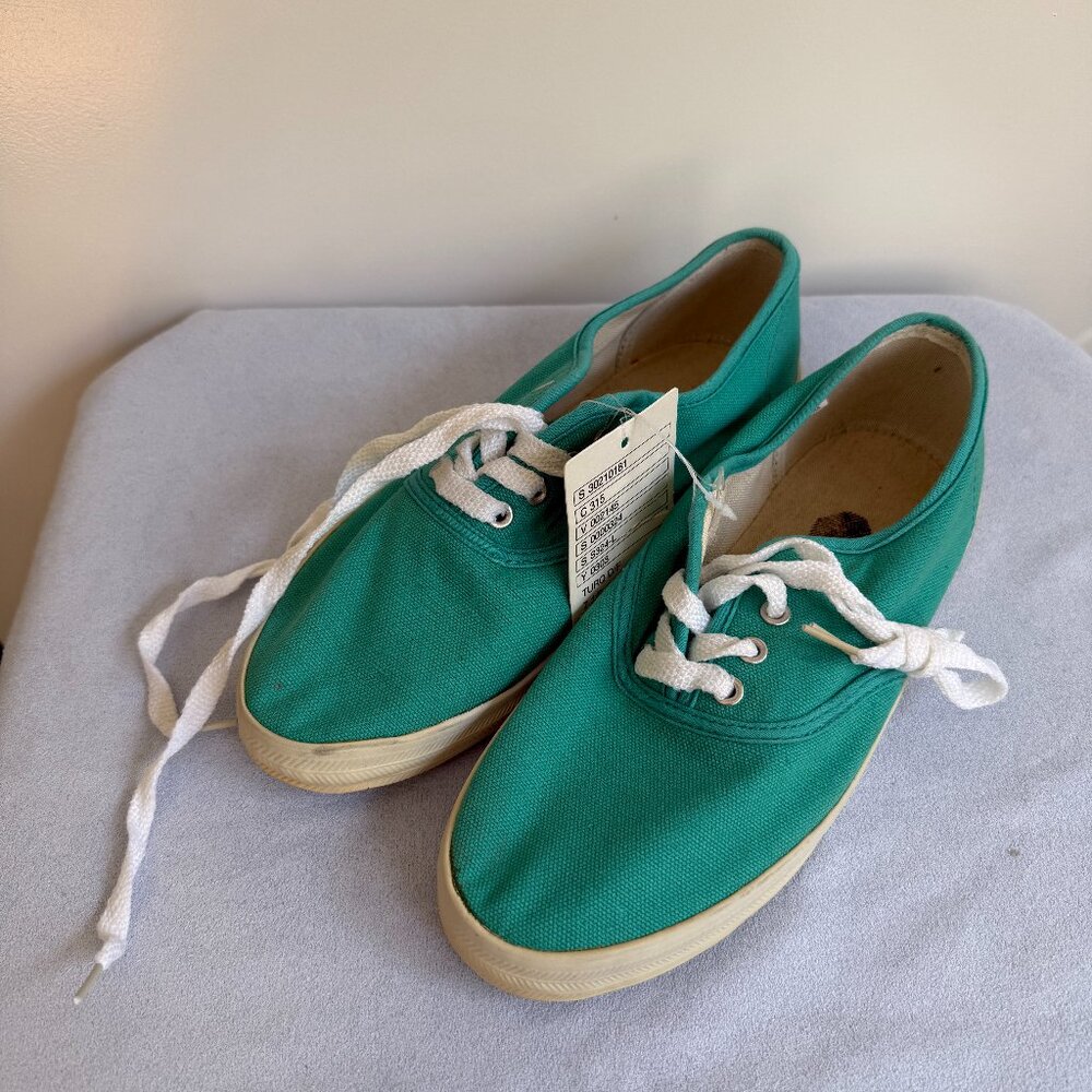 Vintage Teal Keds-inspired Sneakers Sz 7.5